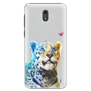 Plastové pouzdro iSaprio - Leopard With Butterfly - Nokia 2