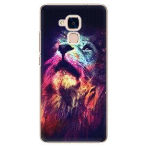 Plastové pouzdro iSaprio - Lion in Colors - Huawei Honor 7 Lite