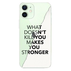 Plastové pouzdro iSaprio - Makes You Stronger - iPhone 12 mini