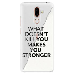Plastové pouzdro iSaprio - Makes You Stronger - Nokia 7 Plus