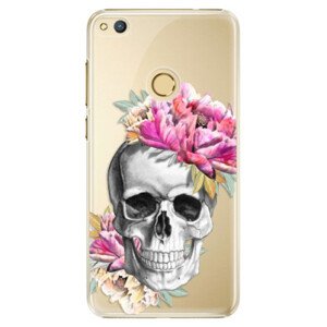 Plastové pouzdro iSaprio - Pretty Skull - Huawei Honor 8 Lite