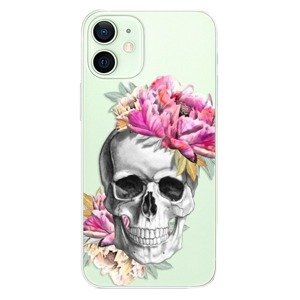 Plastové pouzdro iSaprio - Pretty Skull - iPhone 12 mini