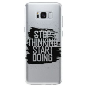 Plastové pouzdro iSaprio - Start Doing - black - Samsung Galaxy S8 Plus