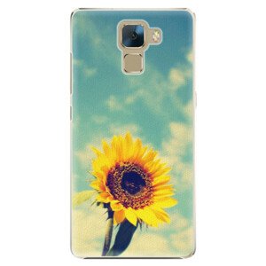 Plastové pouzdro iSaprio - Sunflower 01 - Huawei Honor 7