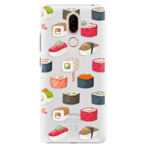 Plastové pouzdro iSaprio - Sushi Pattern - Nokia 7 Plus