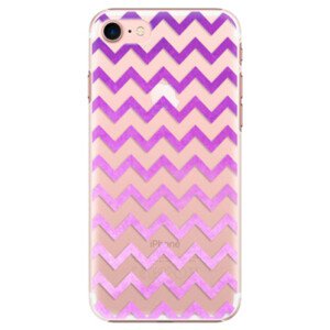 Plastové pouzdro iSaprio - Zigzag - purple - iPhone 7