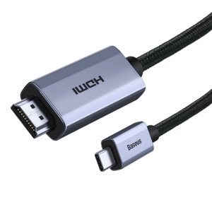 Baseus High Definition kabel USB-C / HDMI 2.0 4K 60Hz 1m, černý (WKGQ010001)