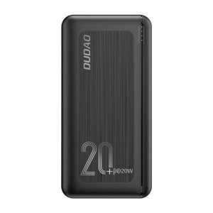 Dudao K12PQ+ Power Bank 20000mAh 2x USB QC 3.0 PD 20W, černý (K12PQ+ black)