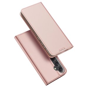 Dux Ducis Skin Pro knížkové pouzdro na Samsung Galaxy S23 FE, růžové