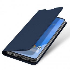 DUX DUCIS Skin Pro knížkové kožené pouzdro na Samsung Galaxy A20s, modré