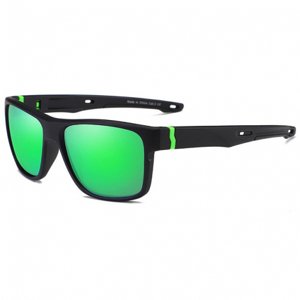 KDEAM Oxford 3 sluneční brýle, Black / Green (GKD020C03)