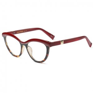 NEOGO Connie 3 čiré brýle, Red Vine Leopard (GNE002C03)