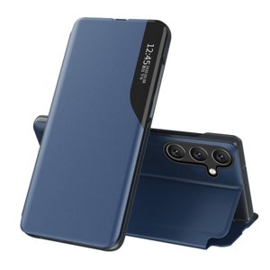 MG Eco Leather View knížkové pouzdro na Samsung Galaxy A54 5G, modré