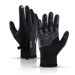 MG Sports rukavice pro ovládání dotykového displeje L, černé