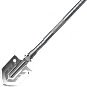 MG Folding Shovel 16in1 skládací lopata, stříbrná
