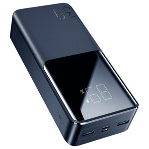 Joyroom JR-T015 Power Bank 30000mAh, 2x USB / USB-C / micro USB, 15W QC, černý (JR-T015)