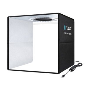 PULUZ Studio foto box s LED osvětlením 30cm, černý (PU5032B)