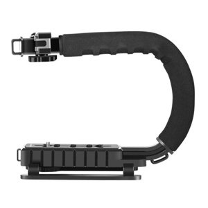 PULUZ C-Shaped Handle držák na kamery / fotoaparáty, černý (PU3005)