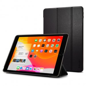 Spigen Smart Fold pouzdro na iPad 10.2'' 2019/2020/2021, černé (ACS00373)