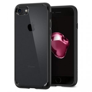 Spigen Ultra Hybrid 2 silikonový kryt na iPhone 7/8/SE 2020, černý (042CS20926)