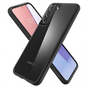 Spigen Ultra Hybrid silikonový kryt na Samsung Galaxy S22, černý (ACS03988)