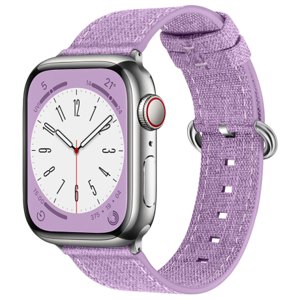 BStrap Denim řemínek na Apple Watch 38/40/41mm, purple (SAP015C06)