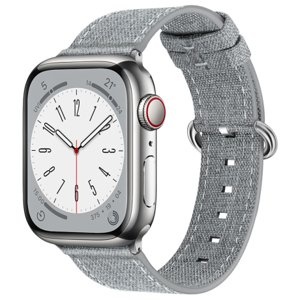 BStrap Denim řemínek na Apple Watch 42/44/45mm, gray (SAP015C10)
