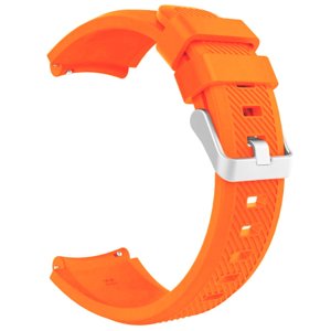 BStrap Silicone Sport řemínek na Xiaomi Watch S1 Active, neon orange (SSG006C1412)