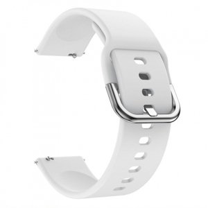 BStrap Silicone v2 řemínek na Samsung Galaxy Watch 42mm, white (SSG002C0702)