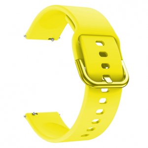BStrap Silicone v2 řemínek na Samsung Galaxy Watch 42mm, yellow (SSG002C0802)