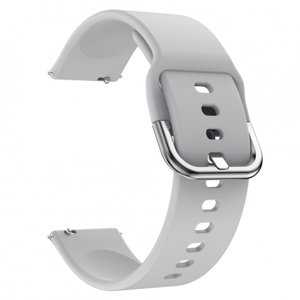 Bstrap Silicone řemínek na Samsung Galaxy Watch Active 2 40/44mm, gray (SSG002C03)