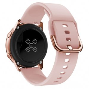 BStrap Silicone v2 řemínek na Samsung Galaxy Watch 42mm, sand pink (SSG002C0602)
