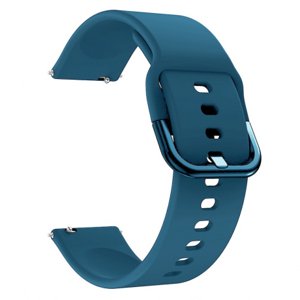 BStrap Silicone V2 řemínek na Huawei Watch GT2 42mm, Azure blue (SSG002C0207)