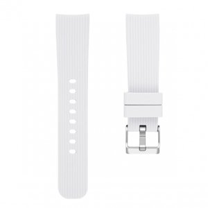 BStrap Silicone Line (Small) řemínek na Huawei Watch GT2 42mm, white (SSG003C1007)