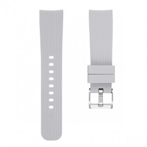 BStrap Silicone Line (Small) řemínek na Huawei Watch GT3 42mm, gray (SSG003C0808)