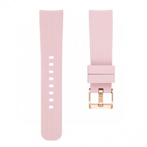 BStrap Silicone Line (Small) řemínek na Samsung Galaxy Watch 3 41mm, pink (SSG003C0901)