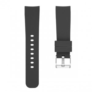 BStrap Silicone Line řemínek na Samsung Galaxy Watch 42mm (Large), black (SSG003C0202)