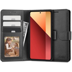 Tech-Protect Wallet knížkové pouzdro na Xiaomi Redmi Note 13 Pro 4G / Poco M6 Pro 4G, černé