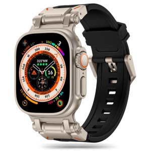 Tech-Protect Delta Pro řemínek na Apple Watch 42/44/45/49mm, black / titanium