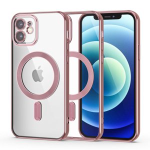 Tech-Protect Magshine MagSafe kryt na iPhone 12, růžový