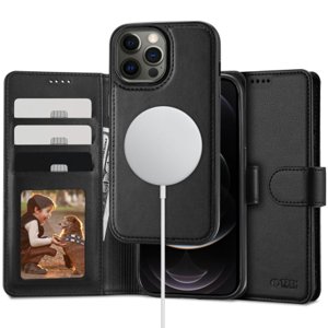 Tech-Protect Wallet MagSafe pouzdro na iPhone 12 / 12 Pro, černé