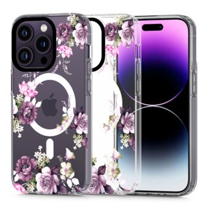 Tech-Protect Magmood MagSafe kryt na iPhone 13 Pro, spring floral