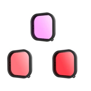 Telesin Lens Filter set filtrů na GoPro Hero 9 / 10 / 11, barevné (GP-FLT-904)