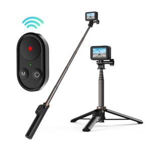 Telesin Vlog selfie tyč pro sportovní kamery + BT dálkový ovládač, černá (TE-RCSS-001)