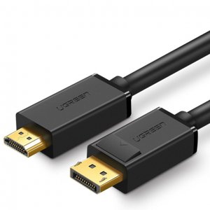 Ugreen Deluxe Computer kabel DisplayPort - HDMI 4K 3m, černý (DP101 10203)