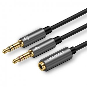 Ugreen AV140 audio kabel 3.5mm, černý (20899)