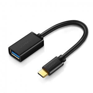 Ugreen OTG adaptér USB 3.0 / USB-C, černý (30701)