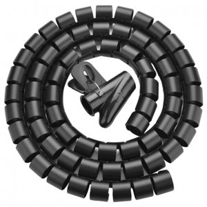 Ugreen Spiral Tube organizér kabelů 1.5m, černý (30818)