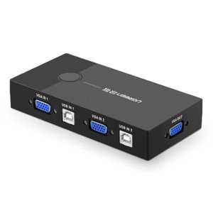 Ugreen Switch Box VGA / USB, černý (30357)