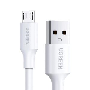 Ugreen US289 kabel USB / Micro USB 0.5m, bílý